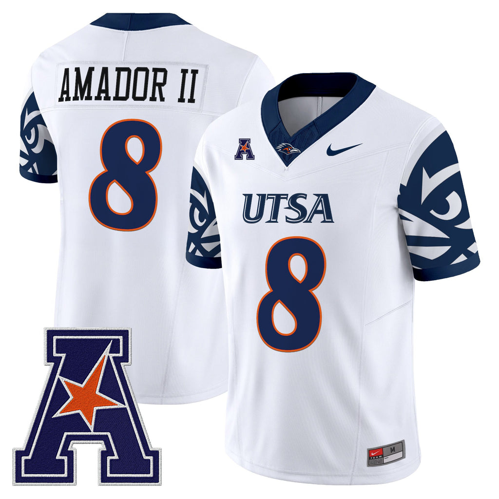 Men's UTSA Roadrunners 2025 Vapor Limited Jersey V2 - All Stitched