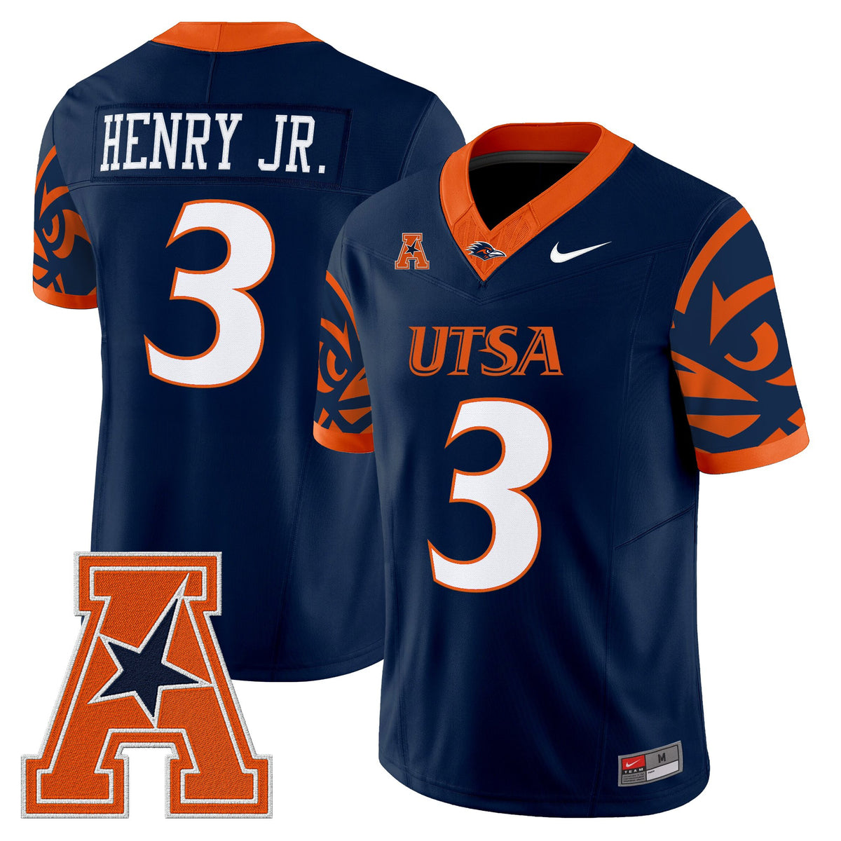 Men's UTSA Roadrunners 2025 Vapor Limited Jersey V2 - All Stitched