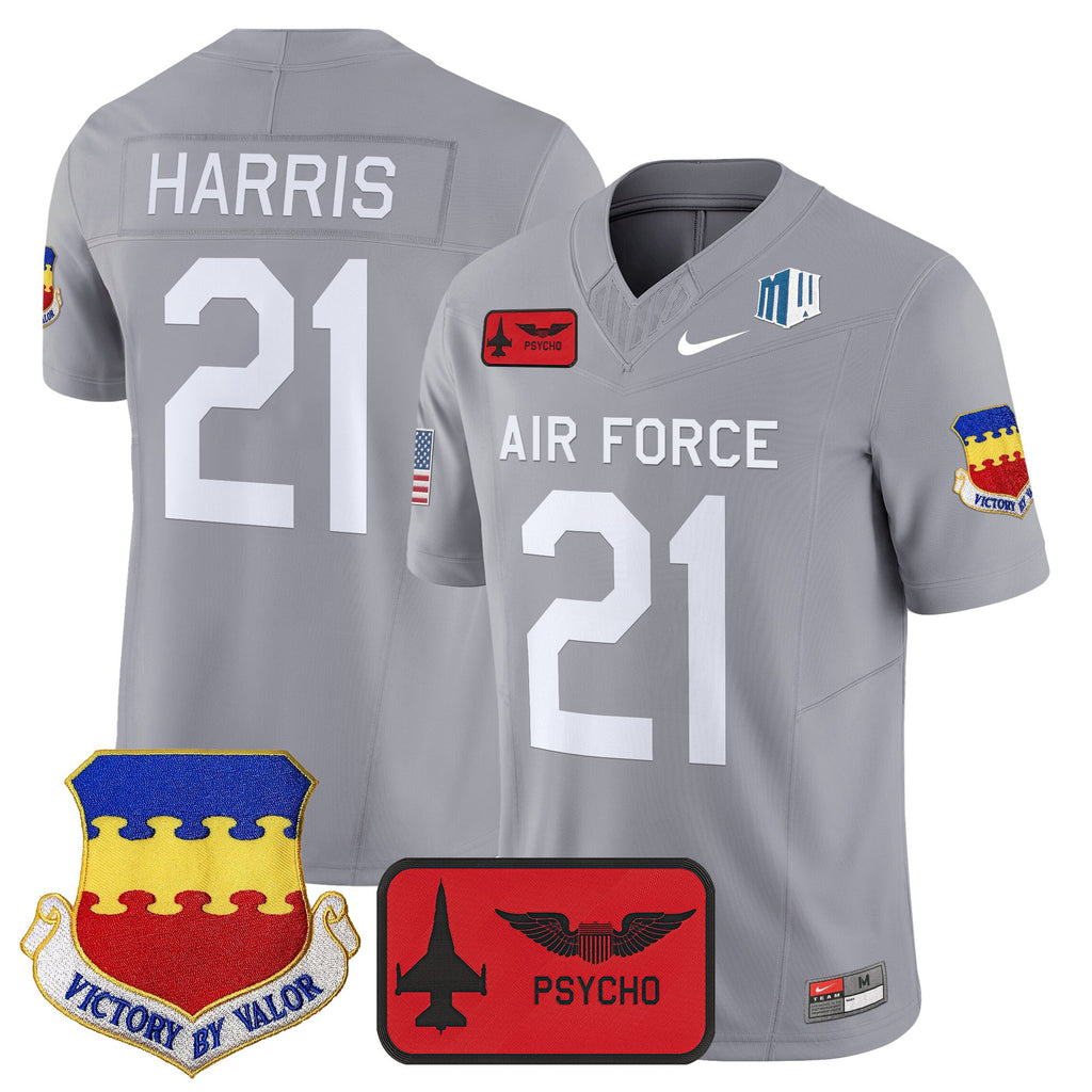 Men's Air Force Falcons 2025 'Air Power Legacy Series' Vapor Limited Jersey - All Stitched