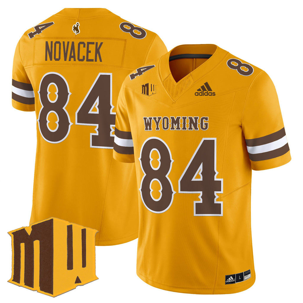 Men's Wyoming Cowboys 2025 Vapor Limited Jersey - All Stitched