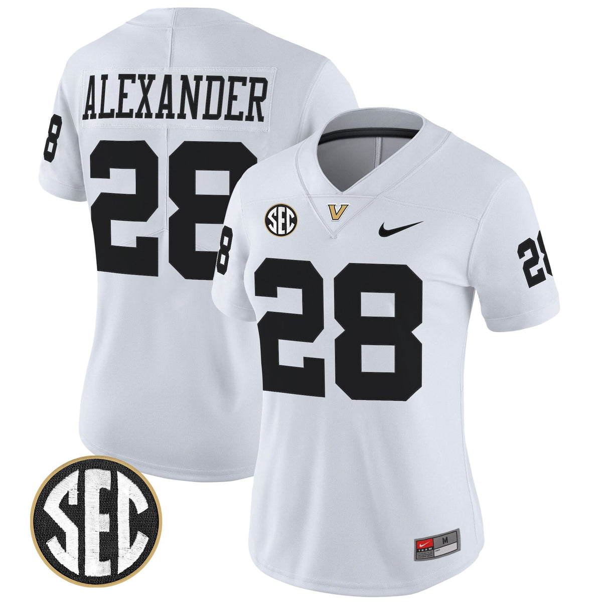 Women's Vanderbilt Commodores 2025 Vapor Limited Jersey - All Stitched