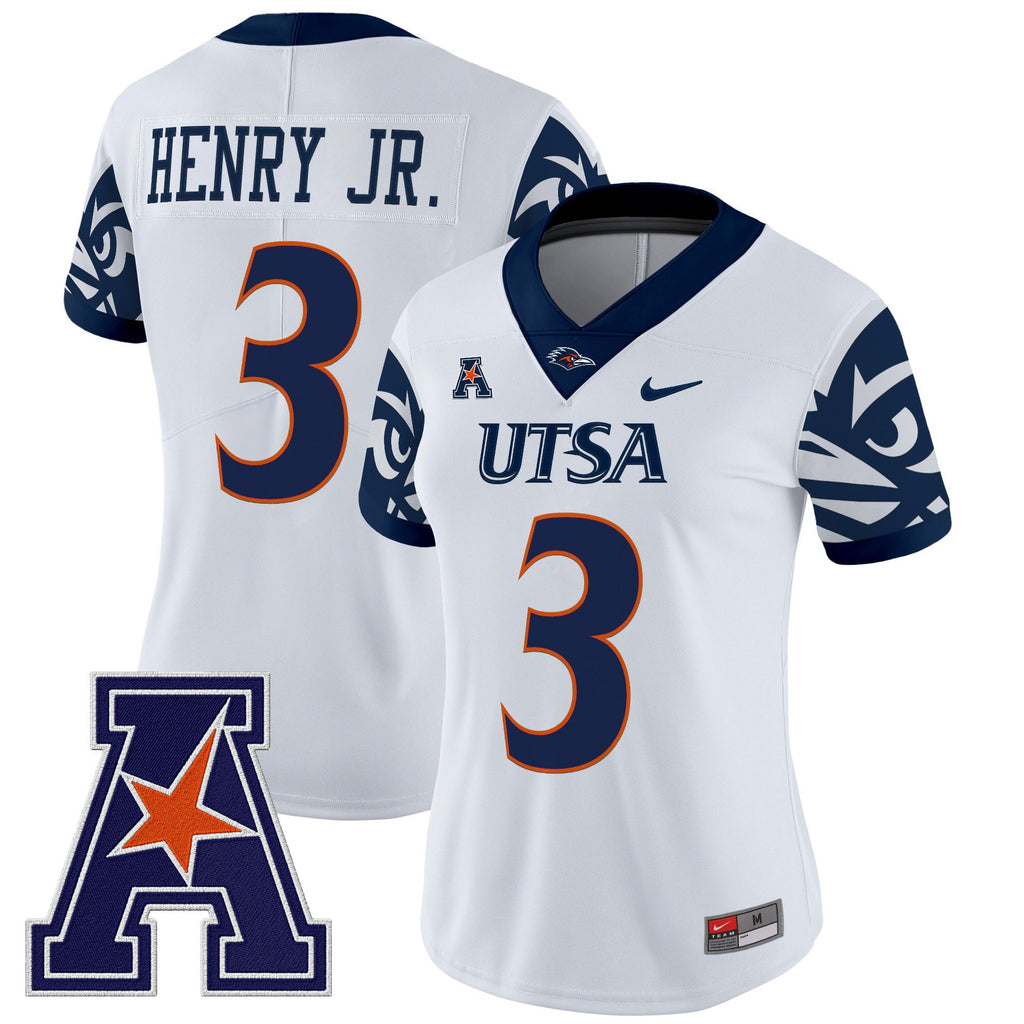Women's UTSA Roadrunners 2025 Vapor Limited Jersey V2 - All Stitched