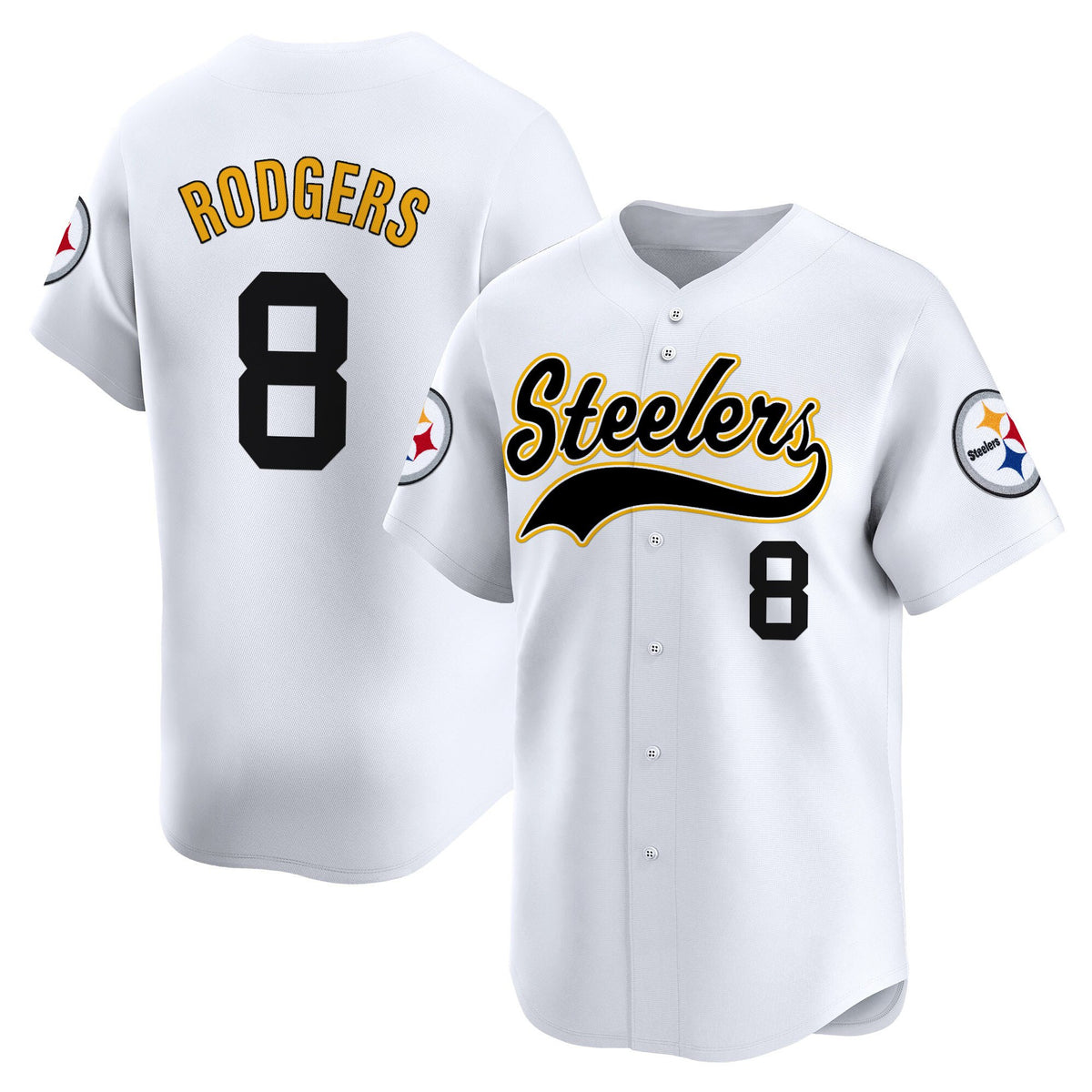 Men's Pittsburgh Steelers 2025 Vapor Baseball Jersey - All Stitched