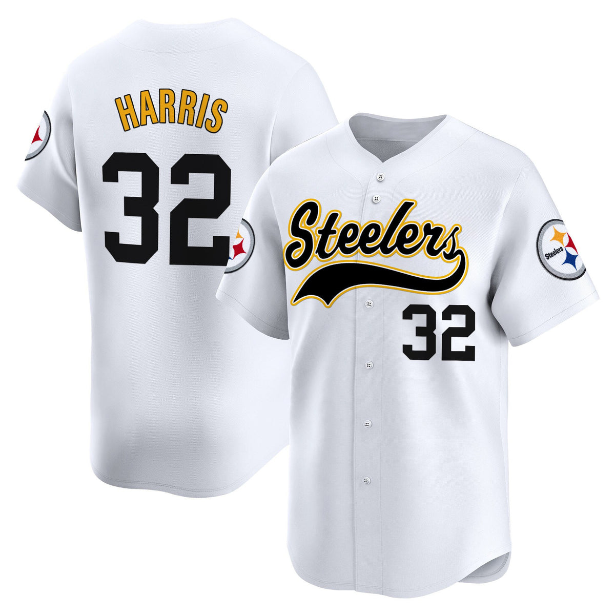 Men's Pittsburgh Steelers 2025 Vapor Baseball Jersey - All Stitched