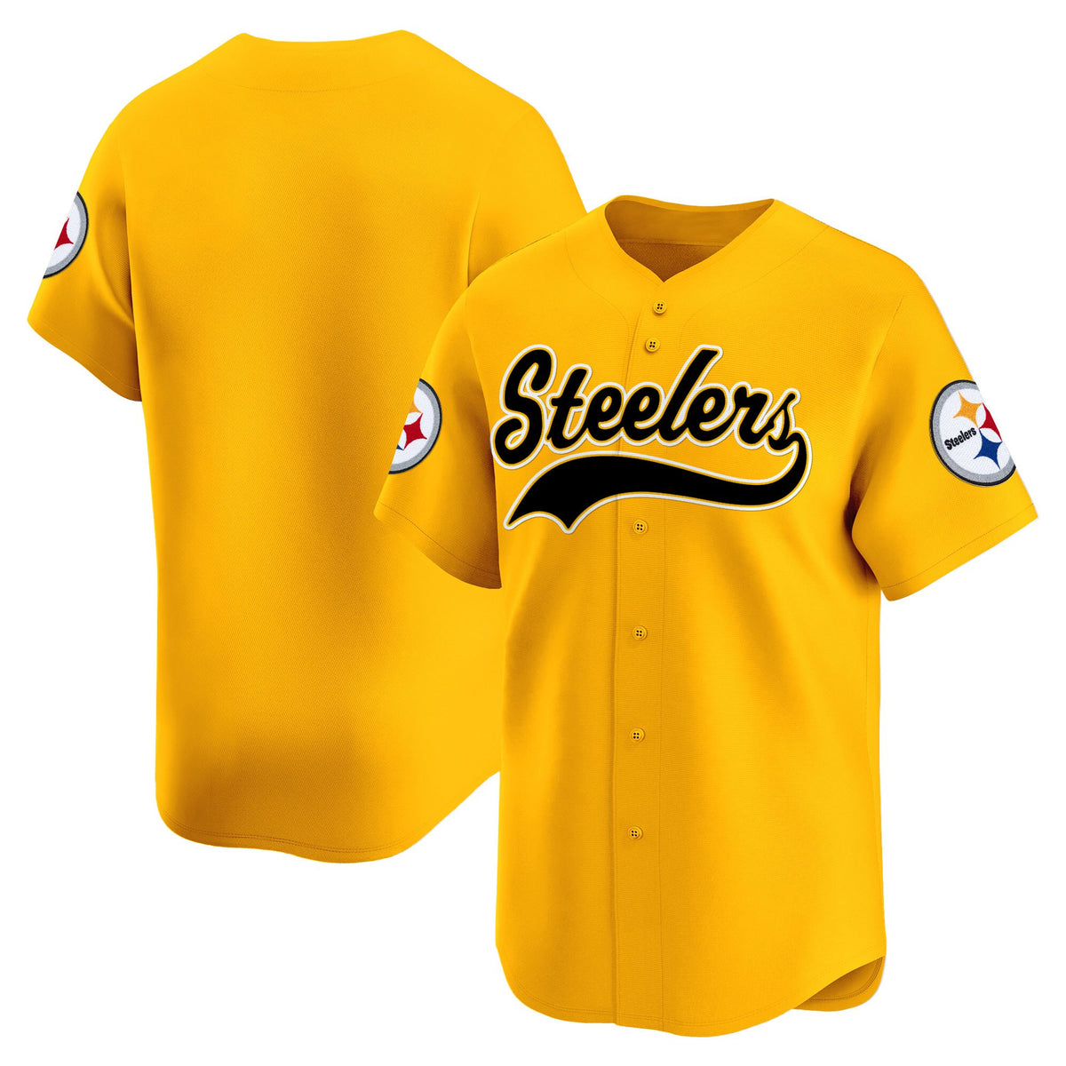 Men's Pittsburgh Steelers 2025 Vapor Baseball Jersey - All Stitched