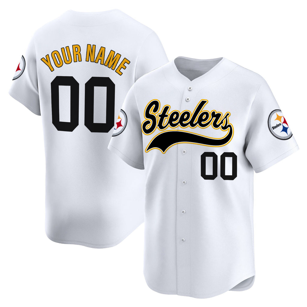 Pittsburgh Steelers 2025 Vapor Baseball Custom Jersey - All Stitched