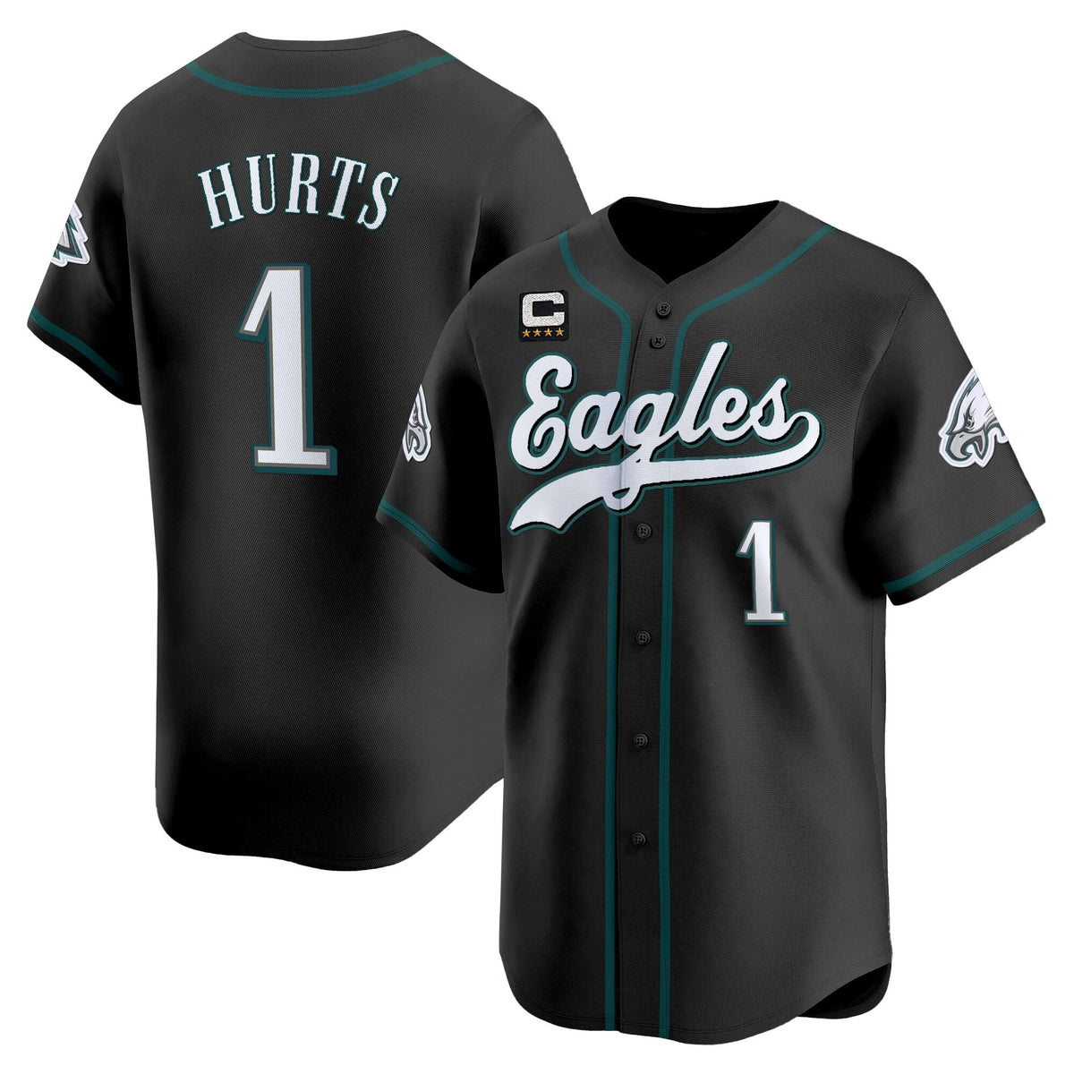 Men's Philadelphia Eagles 2025 Vapor Baseball Jersey - All Stitched