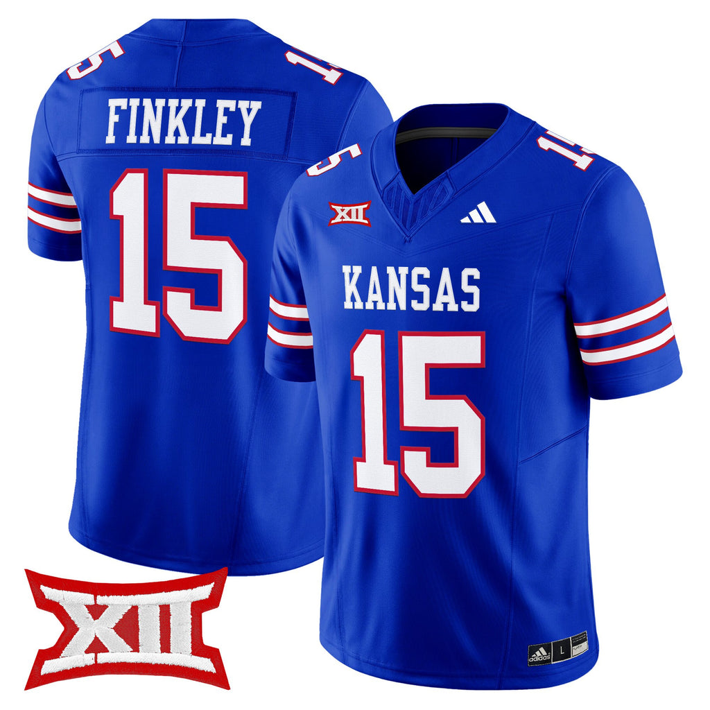Men's Kansas Jayhawks 2025 Vapor Limited Jersey - All Stitched