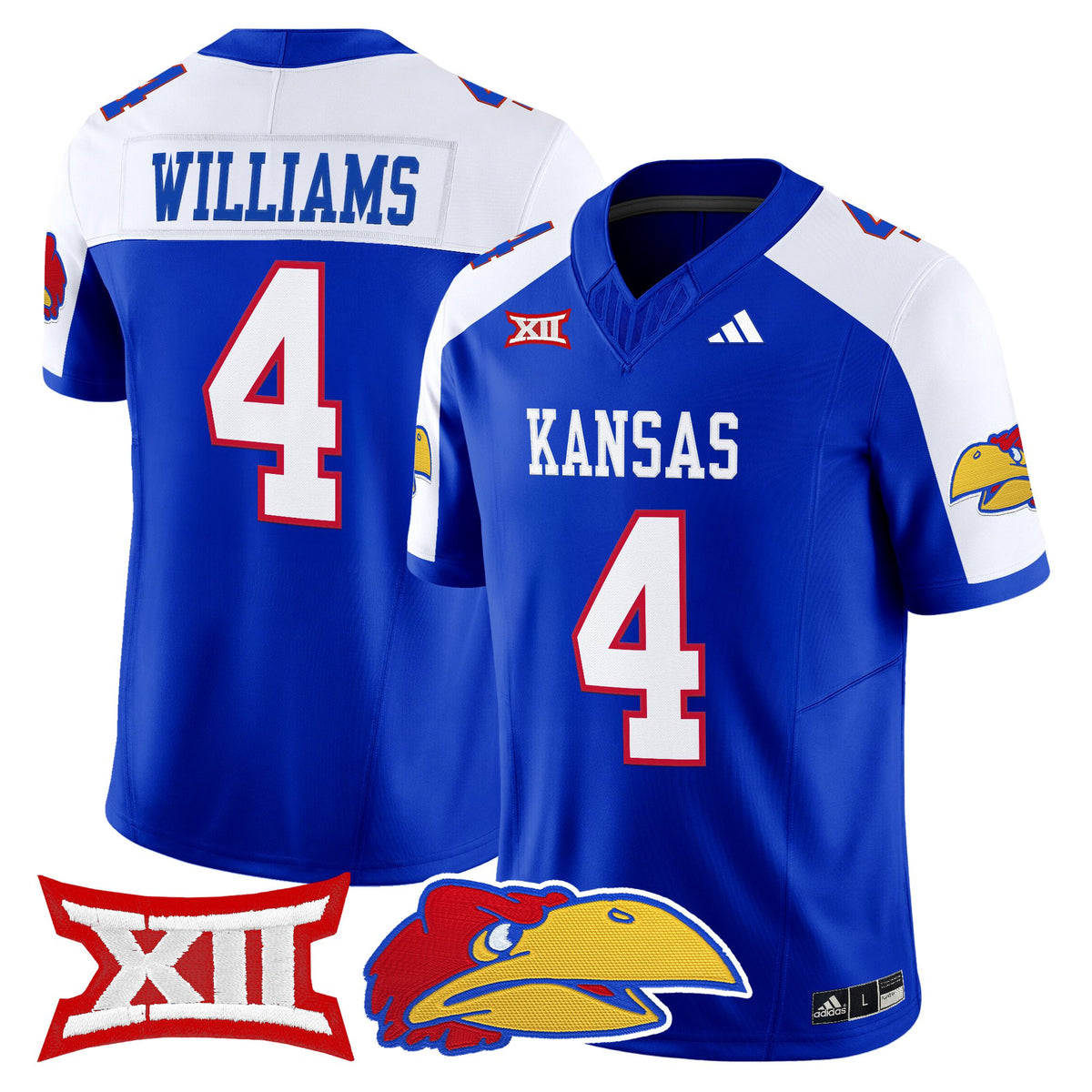 Men's Kansas Jayhawks 2025 Vapor Limited Jersey - All Stitched