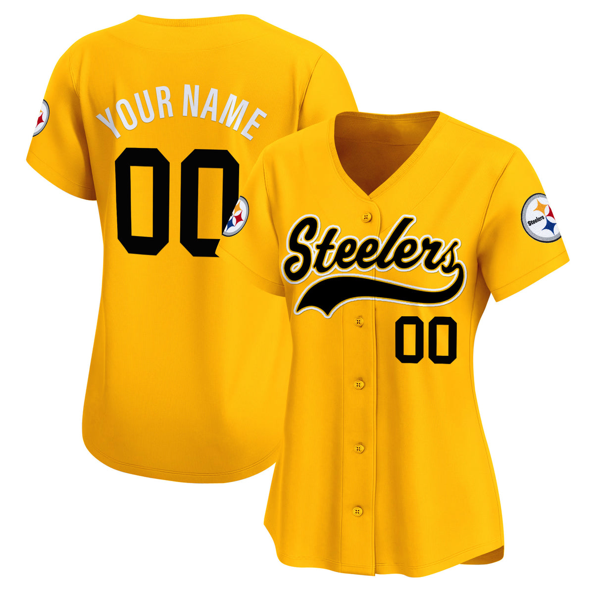 Pittsburgh Steelers 2025 Vapor Baseball Custom Jersey - All Stitched