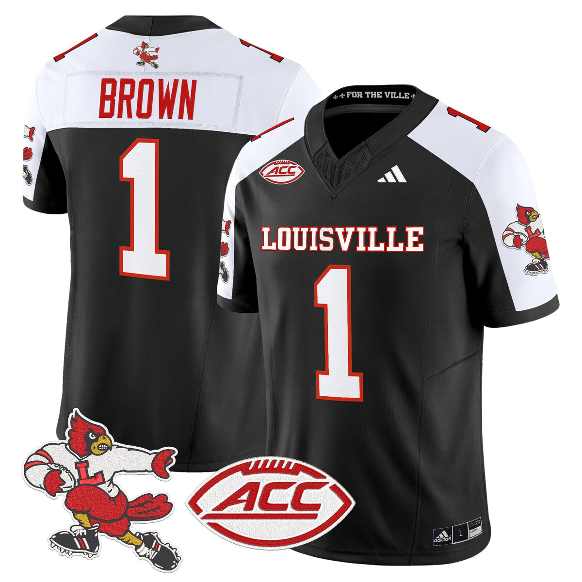 Men's Louisville Cardinals '1980s Throwback' Vapor Limited Jersey - All Stitched