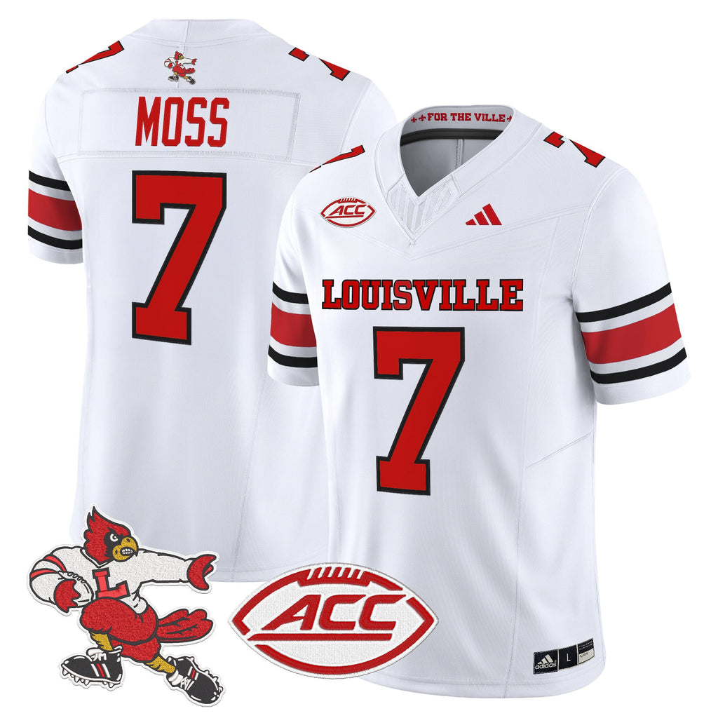 Men's Louisville Cardinals '1980s Throwback' Vapor Limited Jersey - All Stitched