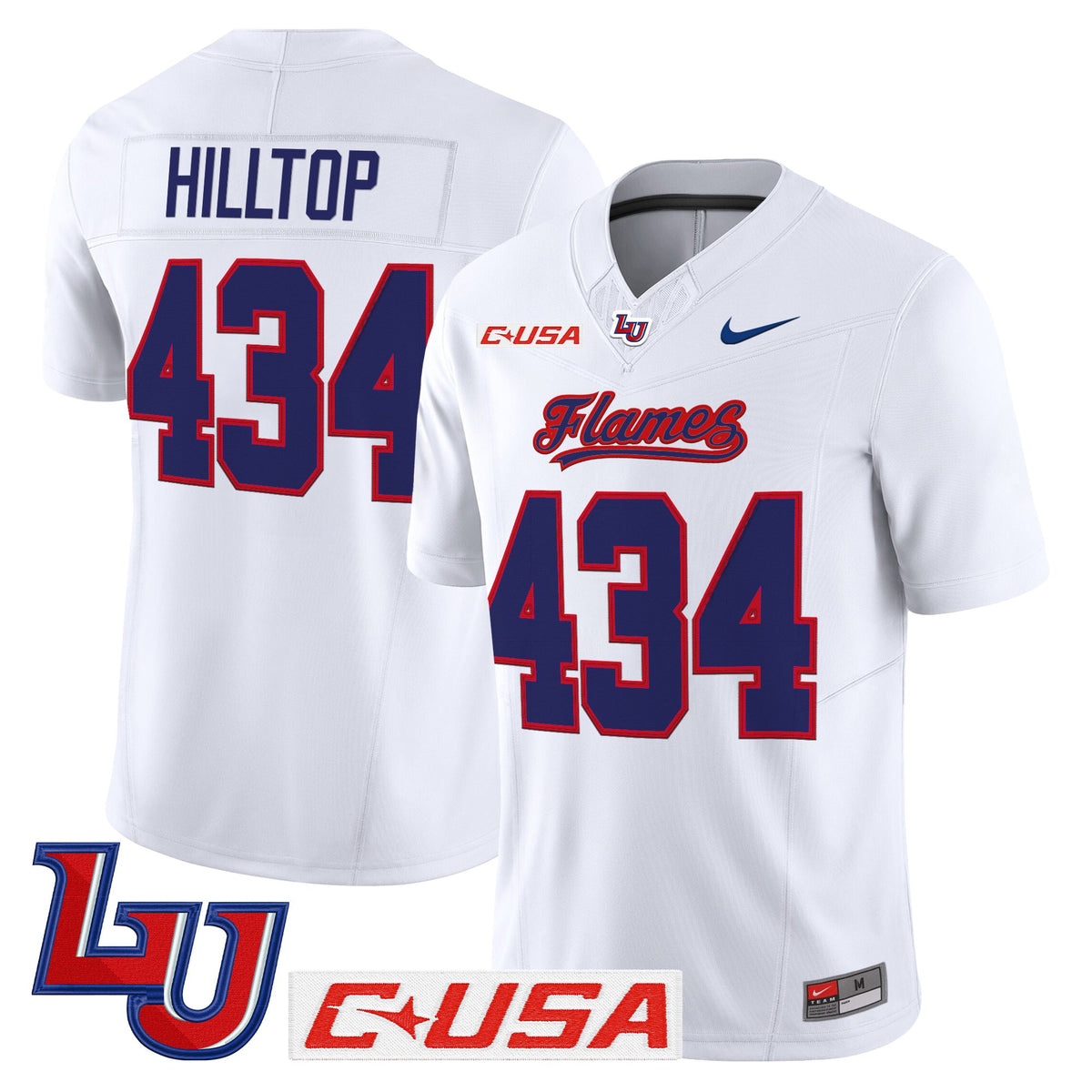 Men's Liberty Flames 2025 Vapor Limited Jersey - All Stitched