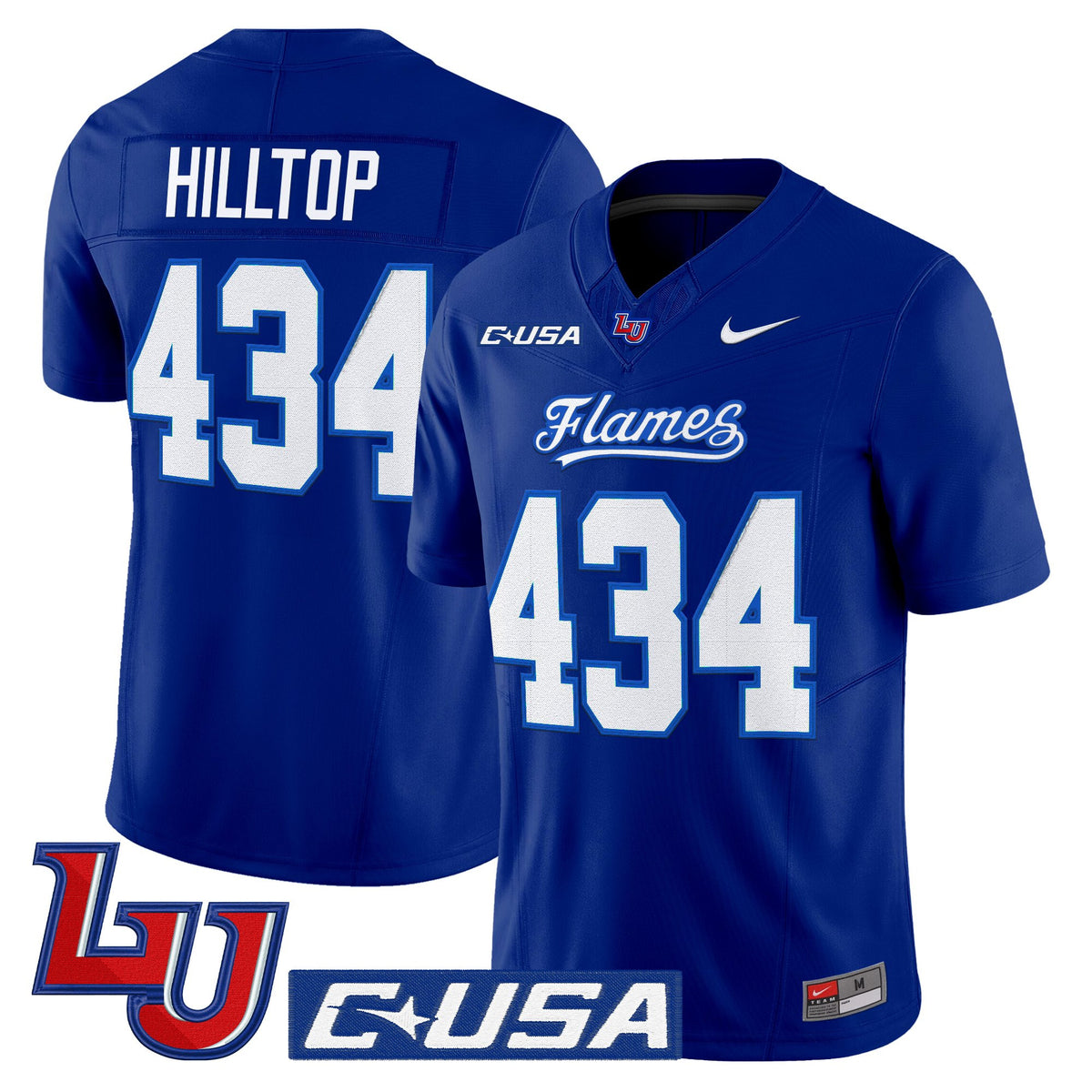 Men's Liberty Flames 2025 Vapor Limited Jersey - All Stitched