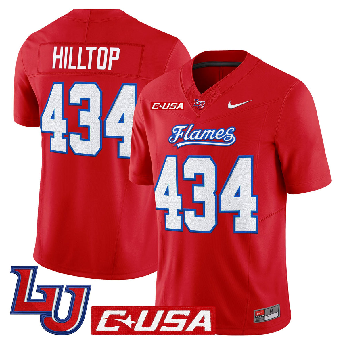Men's Liberty Flames 2025 Vapor Limited Jersey - All Stitched