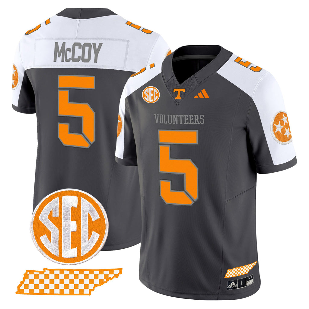 Men's Tennessee Volunteers 2025 'Smokey Grey Series' Vapor Limited Jersey V3 - All Stitched