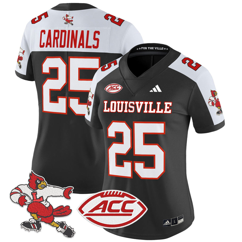 Women's Louisville Cardinals '1980s Throwback' Vapor Limited Jersey - All Stitched