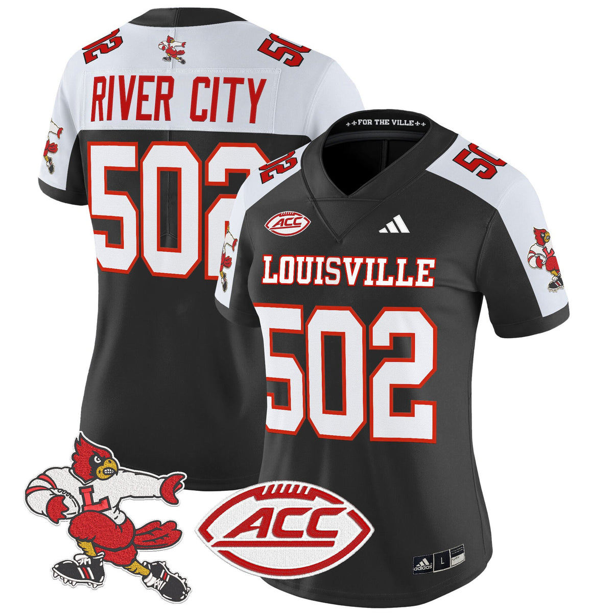 Women's Louisville Cardinals '1980s Throwback' Vapor Limited Jersey - All Stitched
