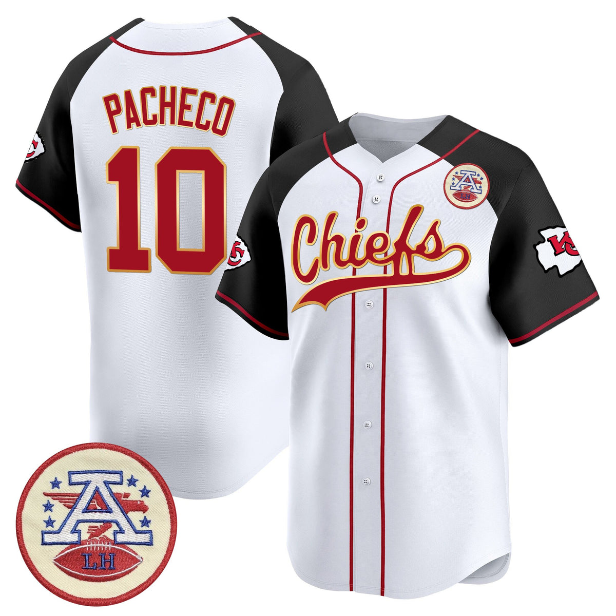 Men's Kansas City Chiefs 2025 Vapor Baseball Jersey - All Stitched
