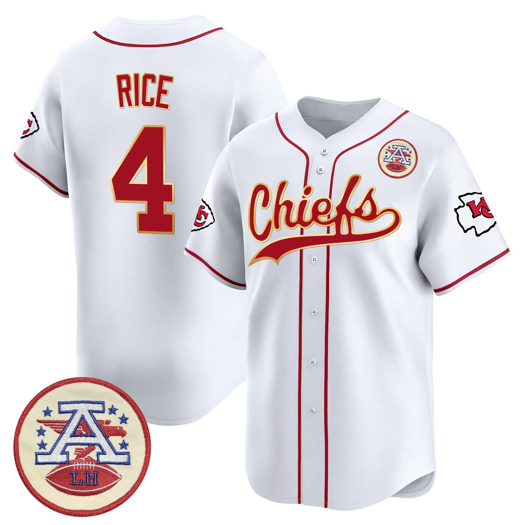 Men's Kansas City Chiefs 2025 Vapor Baseball Jersey - All Stitched