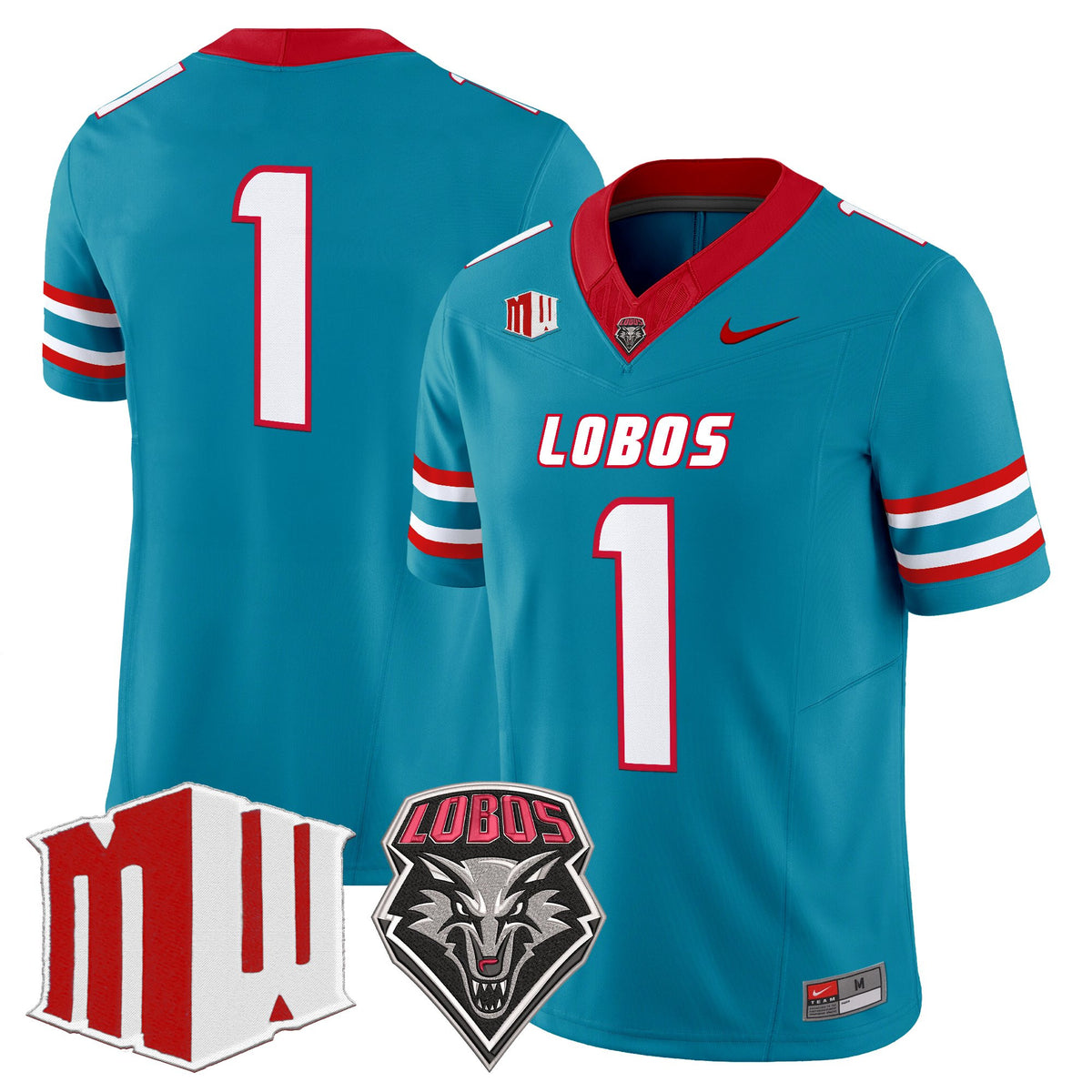 Men's New Mexico Lobos 2025 Vapor Limited Jersey - All Stitched