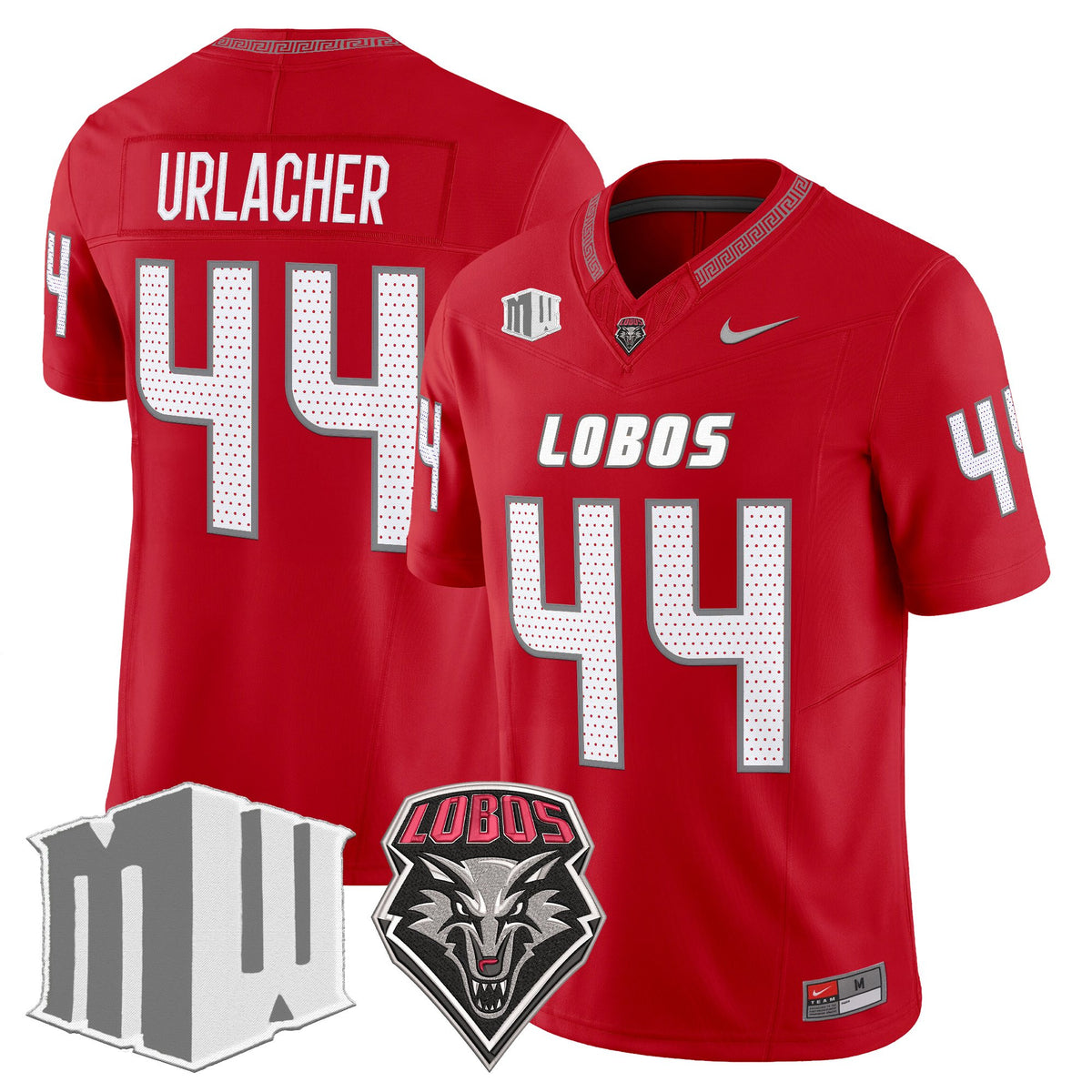 Men's New Mexico Lobos 2025 Vapor Limited Jersey - All Stitched