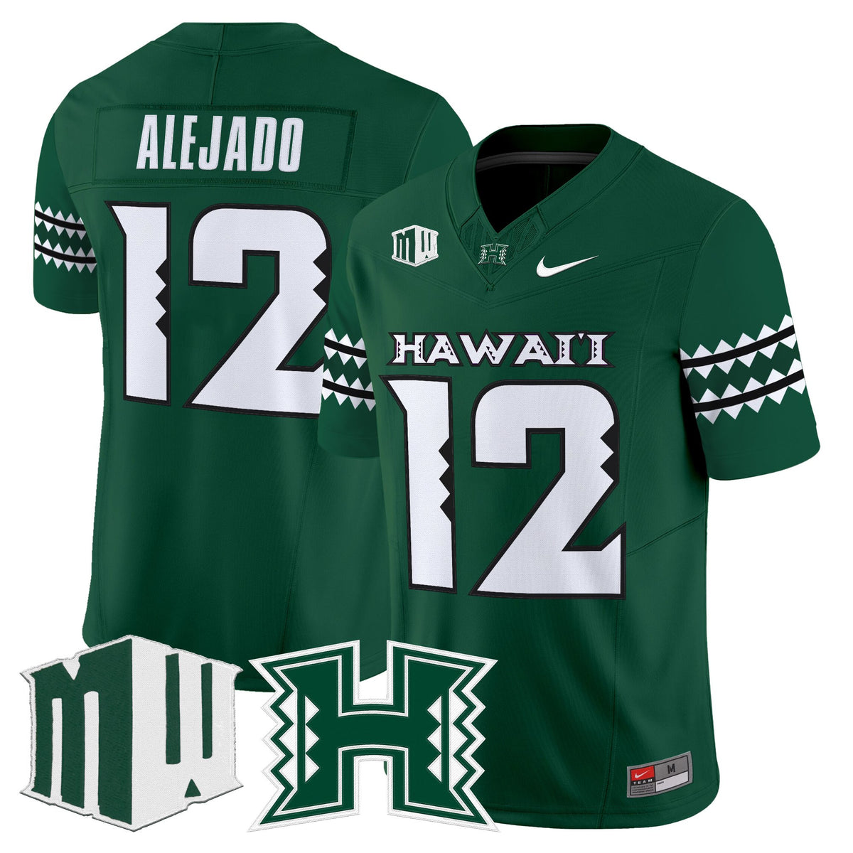 Men's Hawai'i Rainbow Warriors 2025 Vapor Limited Jersey - All Stitched