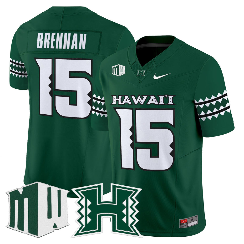 Men's Hawai'i Rainbow Warriors 2025 Vapor Limited Jersey - All Stitched