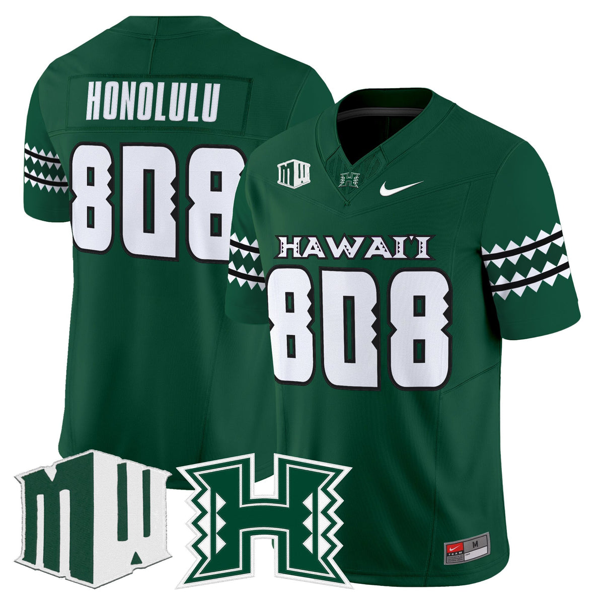 Men's Hawai'i Rainbow Warriors 2025 Vapor Limited Jersey - All Stitched