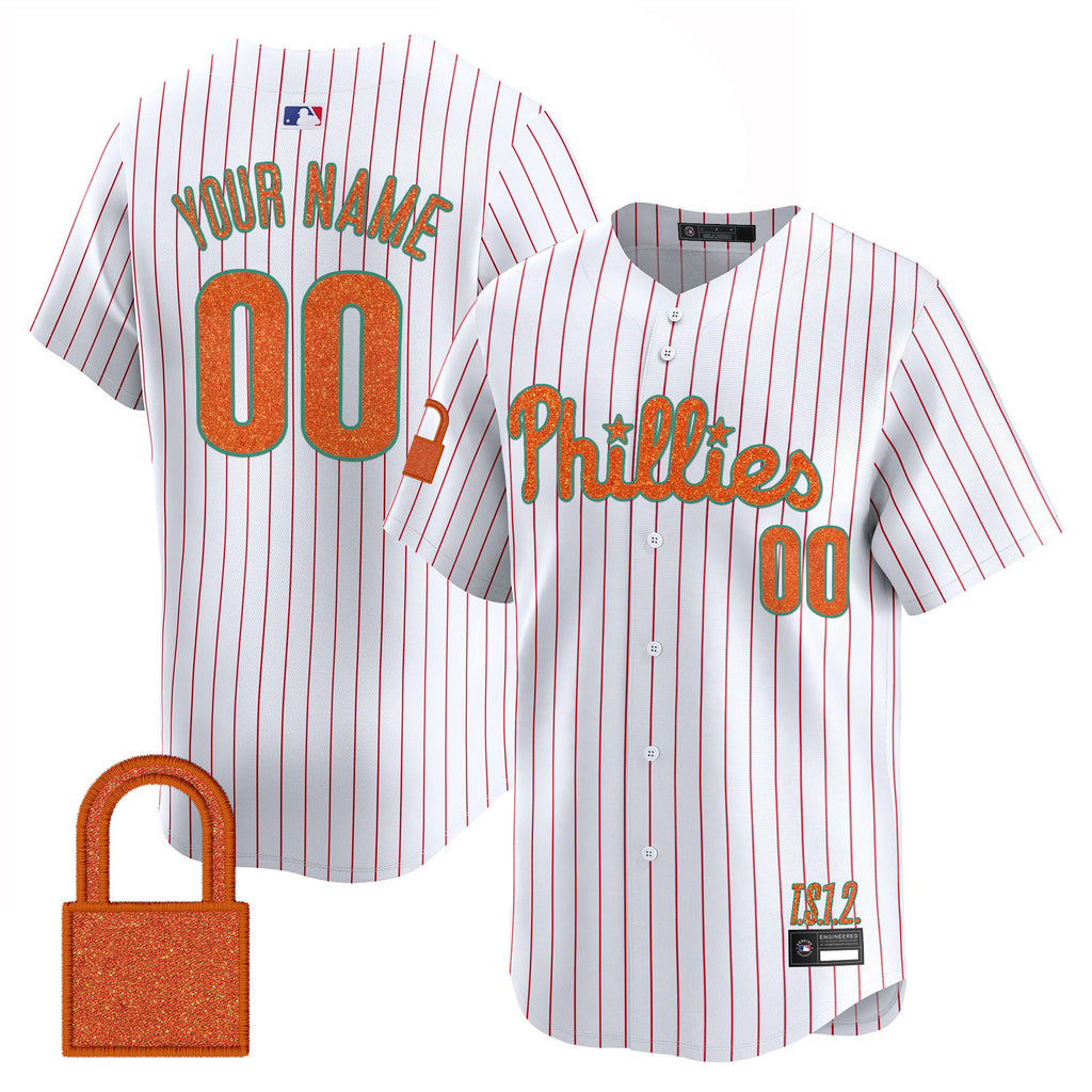 Philadelphia Phillies 'Taylor Swift - TS12 - The Life of a Showgirl' Vapor Premier Limited Custom Jersey - All Stitched