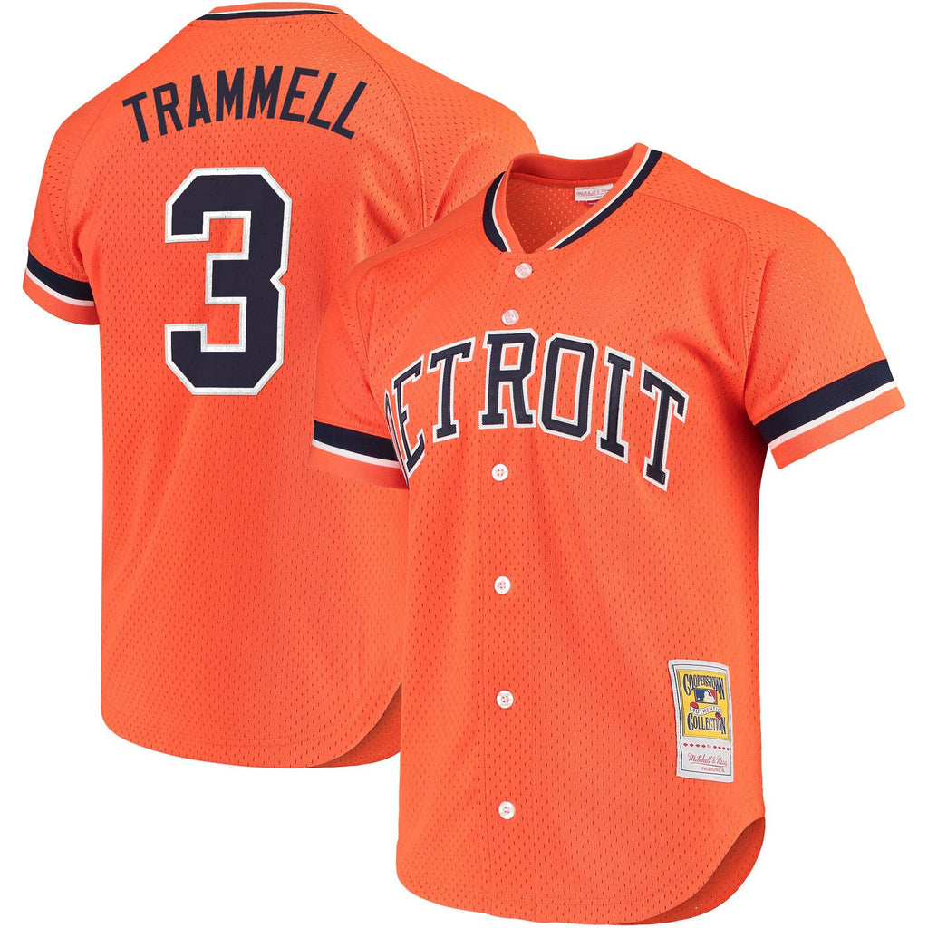 Men's Detroit Tigers Throwback Jersey - Cooperstown Collection - All Stitched