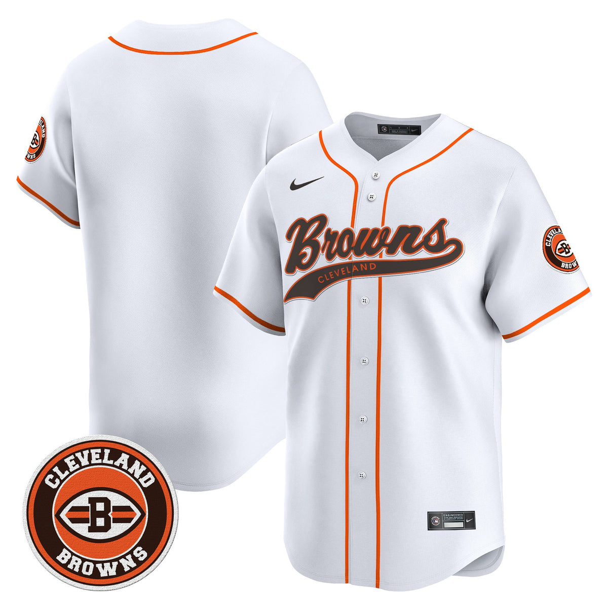 Men's Cleveland Browns 2025 Vapor Premier Limited Jersey - All Stitched
