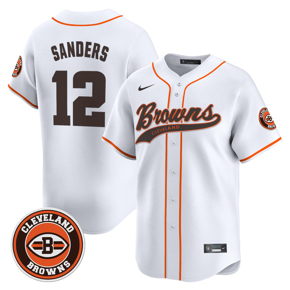 Men's Cleveland Browns 2025 Vapor Premier Limited Jersey - All Stitched