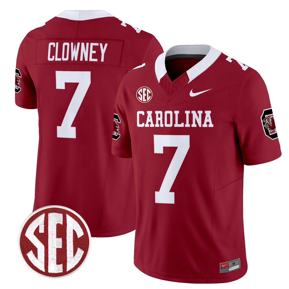 Men's South Carolina Gamecocks 1980 Throwback Vapor Limited Jersey – Rebrand 2026 – All Stitched