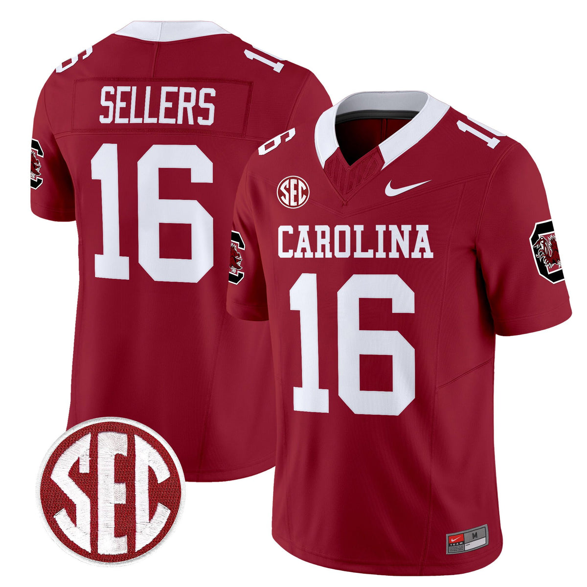 Men's South Carolina Gamecocks 1980 Throwback Vapor Limited Jersey – Rebrand 2026 – All Stitched