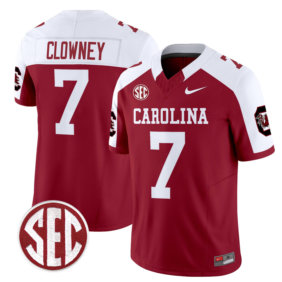 Men's South Carolina Gamecocks 1980 Throwback Vapor Limited Jersey – Rebrand 2026 – All Stitched