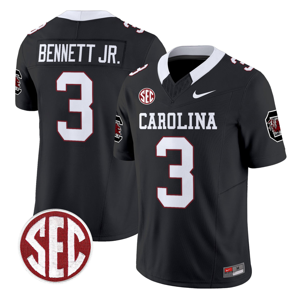 Men's South Carolina Gamecocks 1980 Throwback Vapor Limited Jersey – Rebrand 2026 – All Stitched