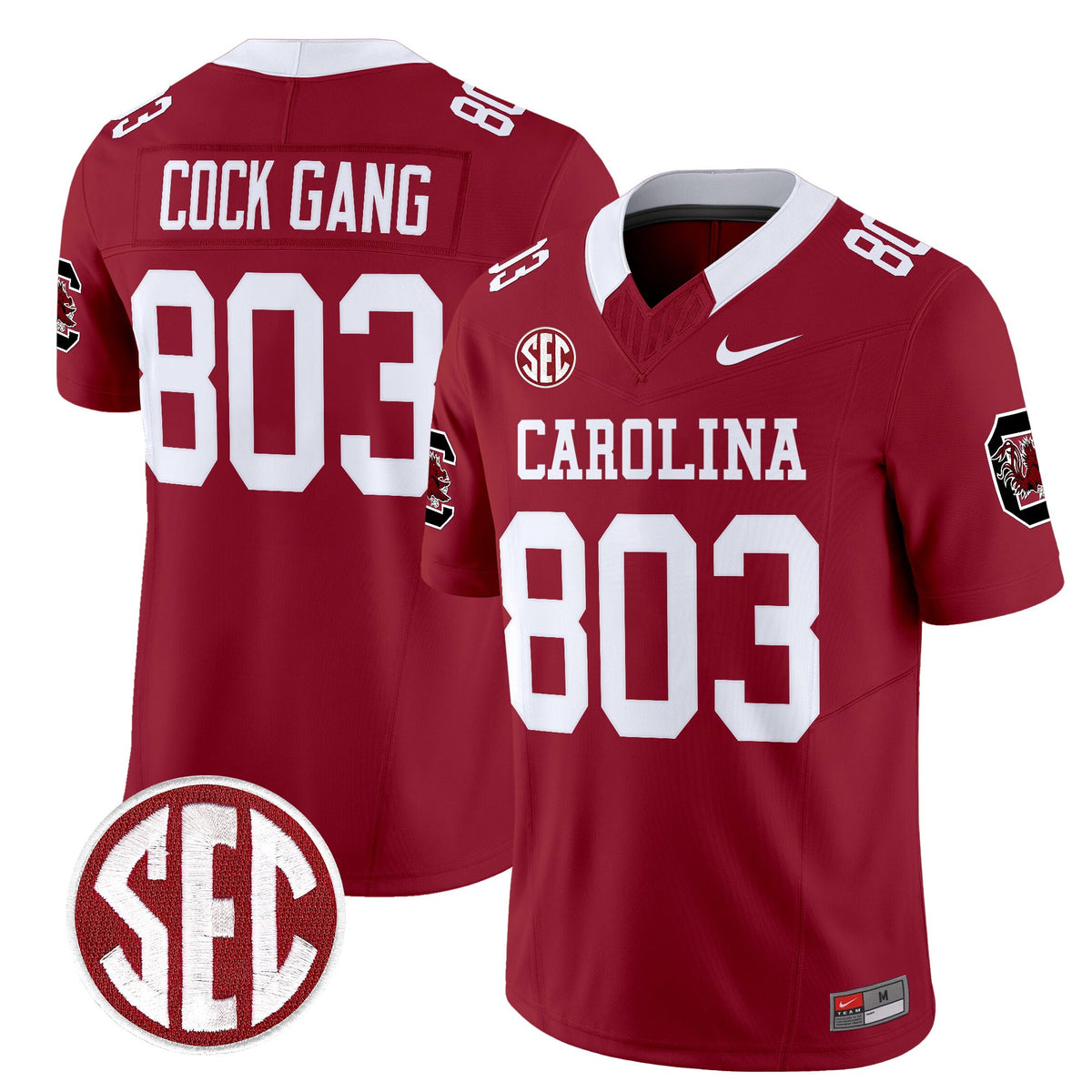 Men's South Carolina Gamecocks 1980 Throwback Vapor Limited Jersey – Rebrand 2026 – All Stitched