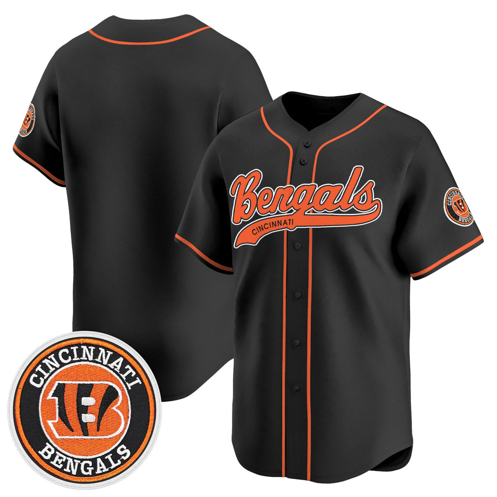 Men's Cincinnati Bengals 2025 Vapor Limited Baseball Jersey - All Stitched