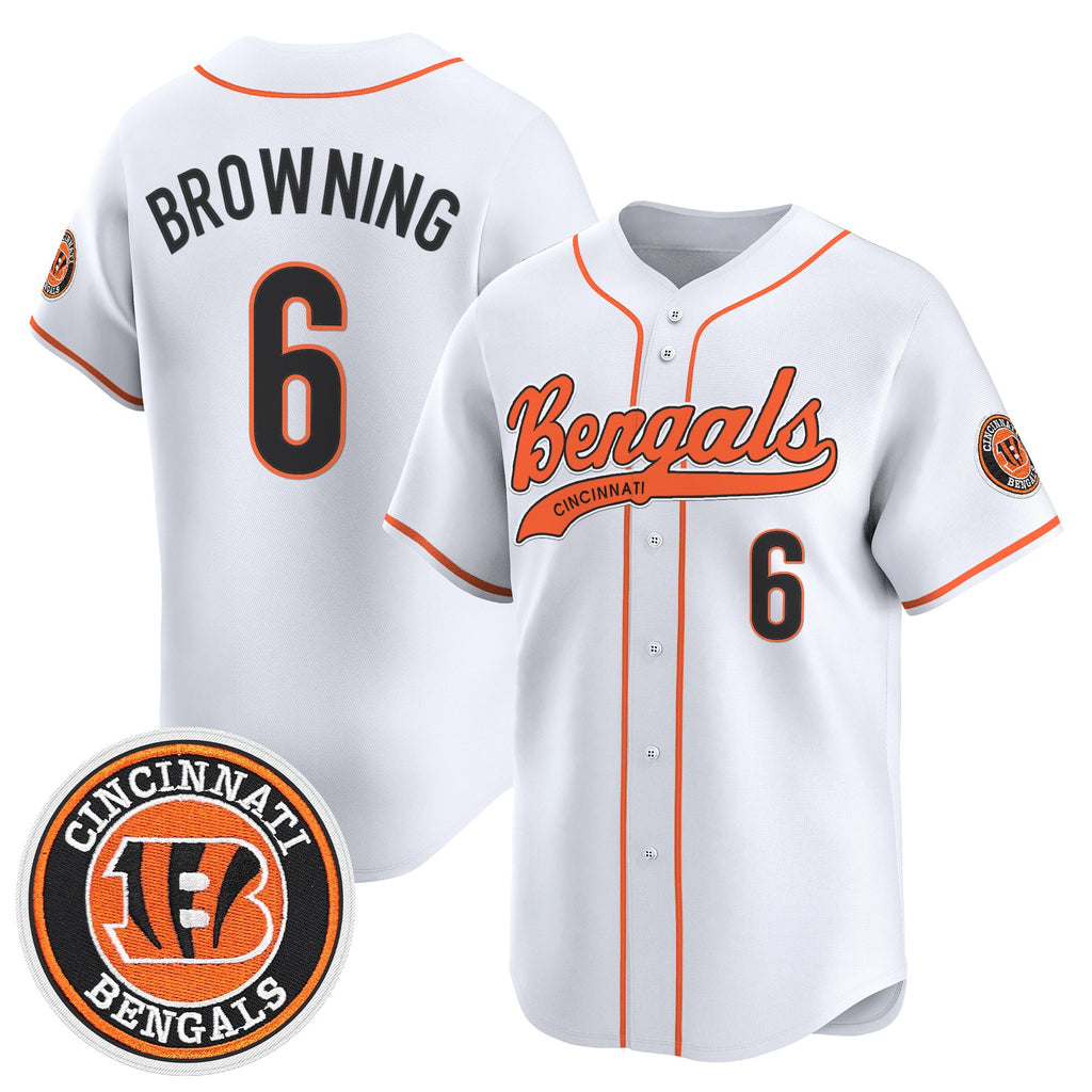 Men's Cincinnati Bengals 2025 Vapor Limited Baseball Jersey - All Stitched