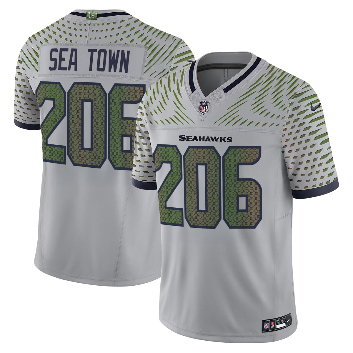 Men's Seattle Seahawks 2025 "Rivalries" Vapor Limited Jersey - All Stitched