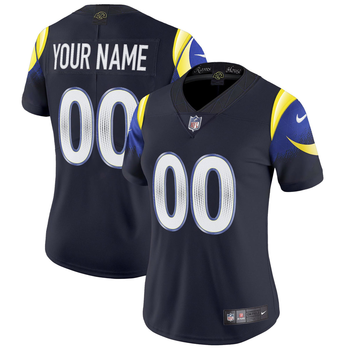 Los Angeles Rams 2025 "Rivalries" Vapor Limited Custom Jersey - All Stitched
