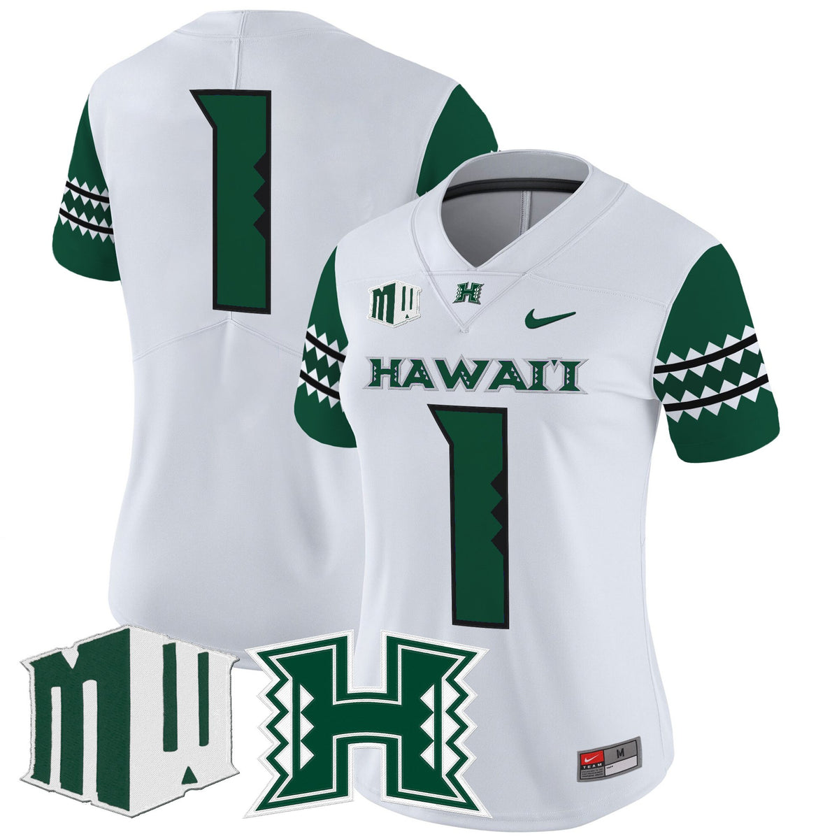 Women's Hawai'i Rainbow Warriors 2025 Vapor Limited Jersey - All Stitched