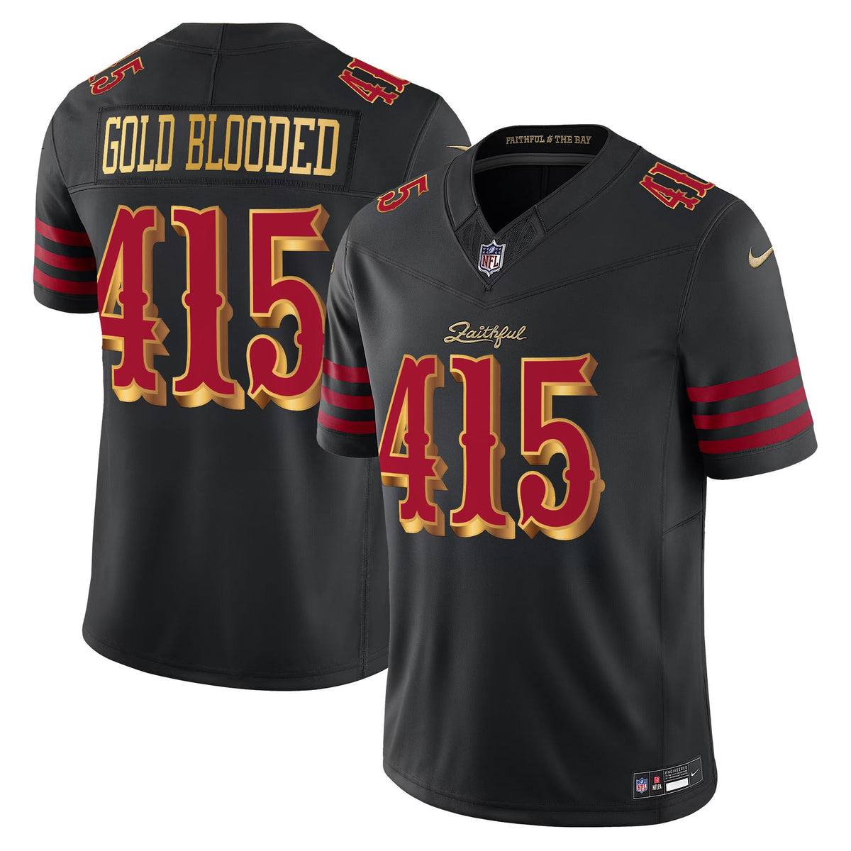Men's San Francisco 49ers 2025 “Rivalries” Vapor Limited Jersey - All Stitched