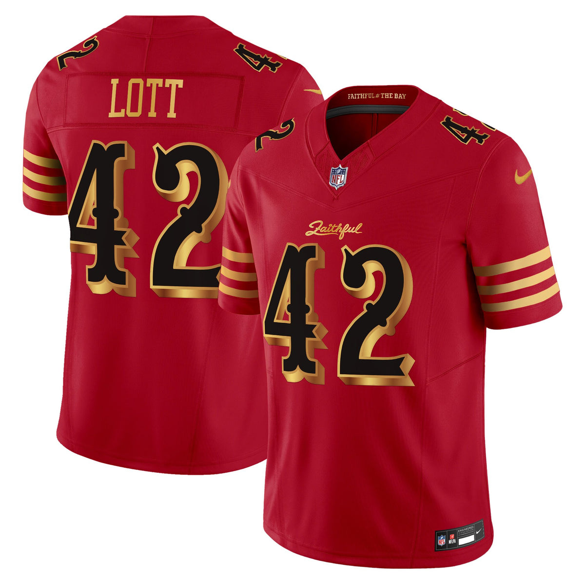 Men's San Francisco 49ers 2025 “Rivalries” Vapor Limited Jersey - All Stitched