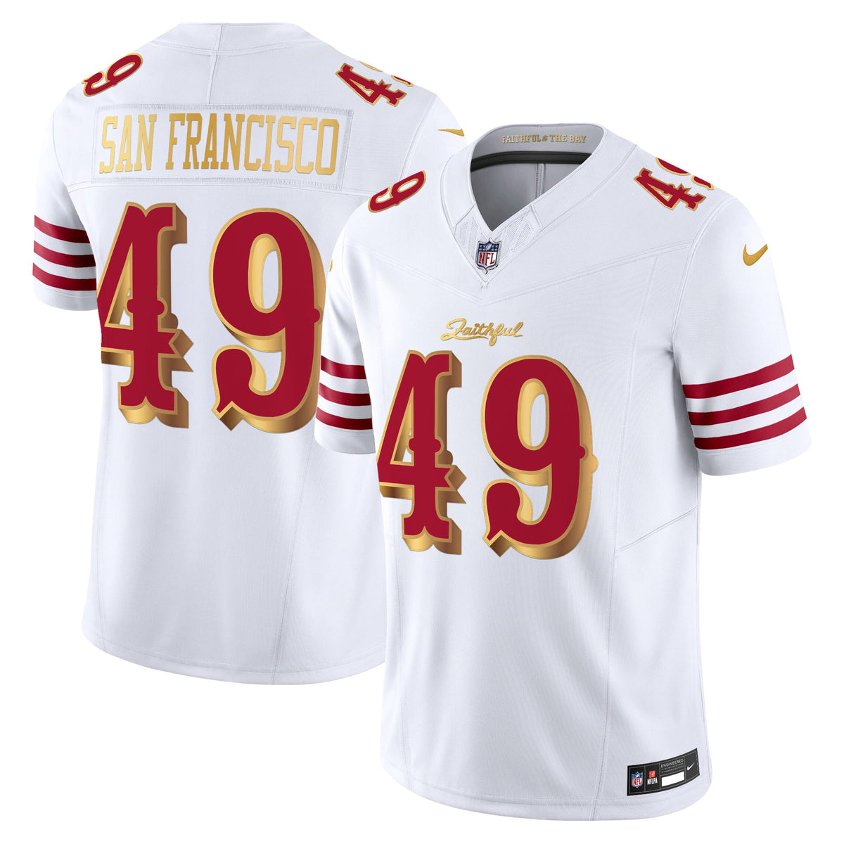 Men's San Francisco 49ers 2025 “Rivalries” Vapor Limited Jersey - All Stitched