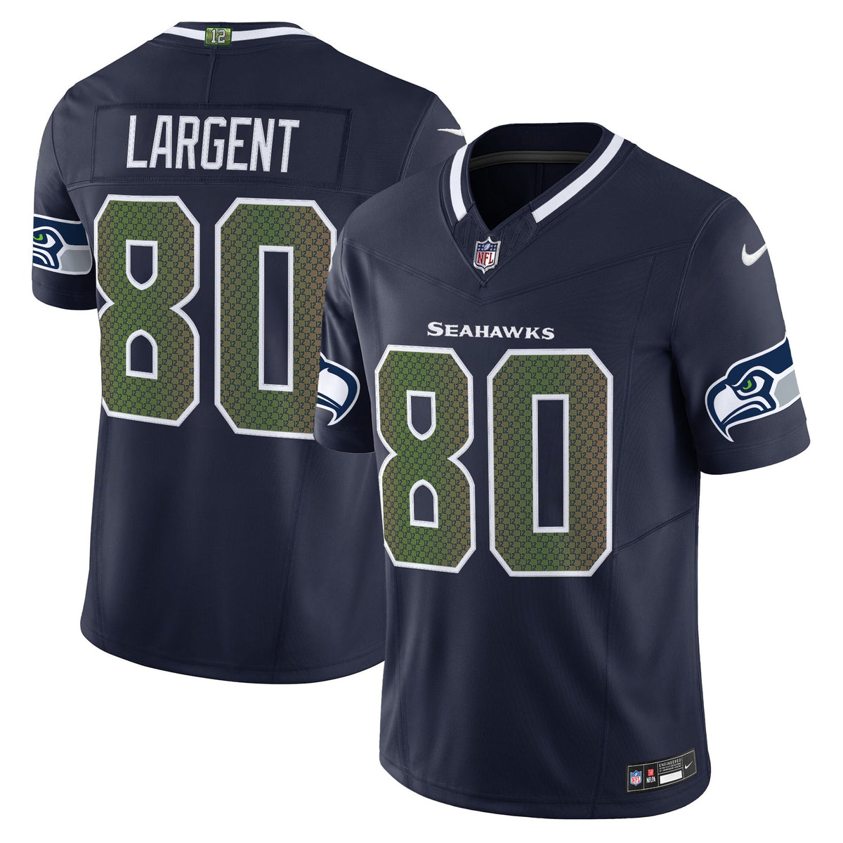 Men's Seattle Seahawks 2025 "Rivalries" Vapor Limited Jersey - All Stitched