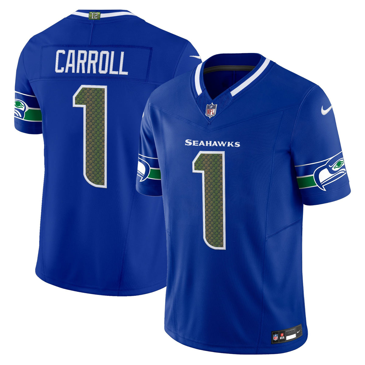 Men's Seattle Seahawks 2025 "Rivalries" Vapor Limited Jersey - All Stitched