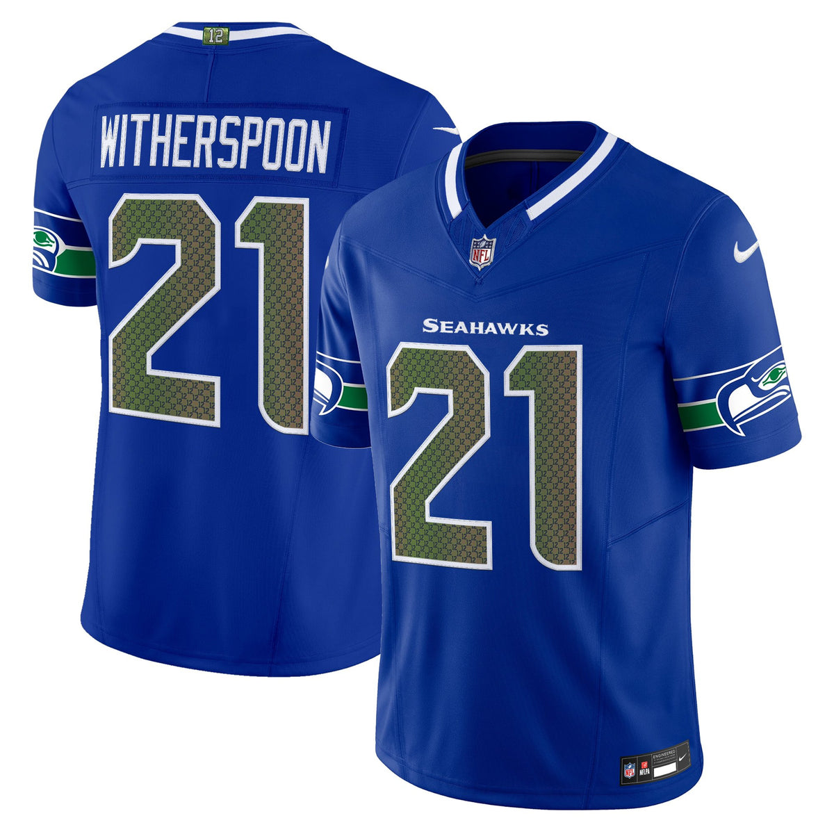 Men's Seattle Seahawks 2025 "Rivalries" Vapor Limited Jersey - All Stitched