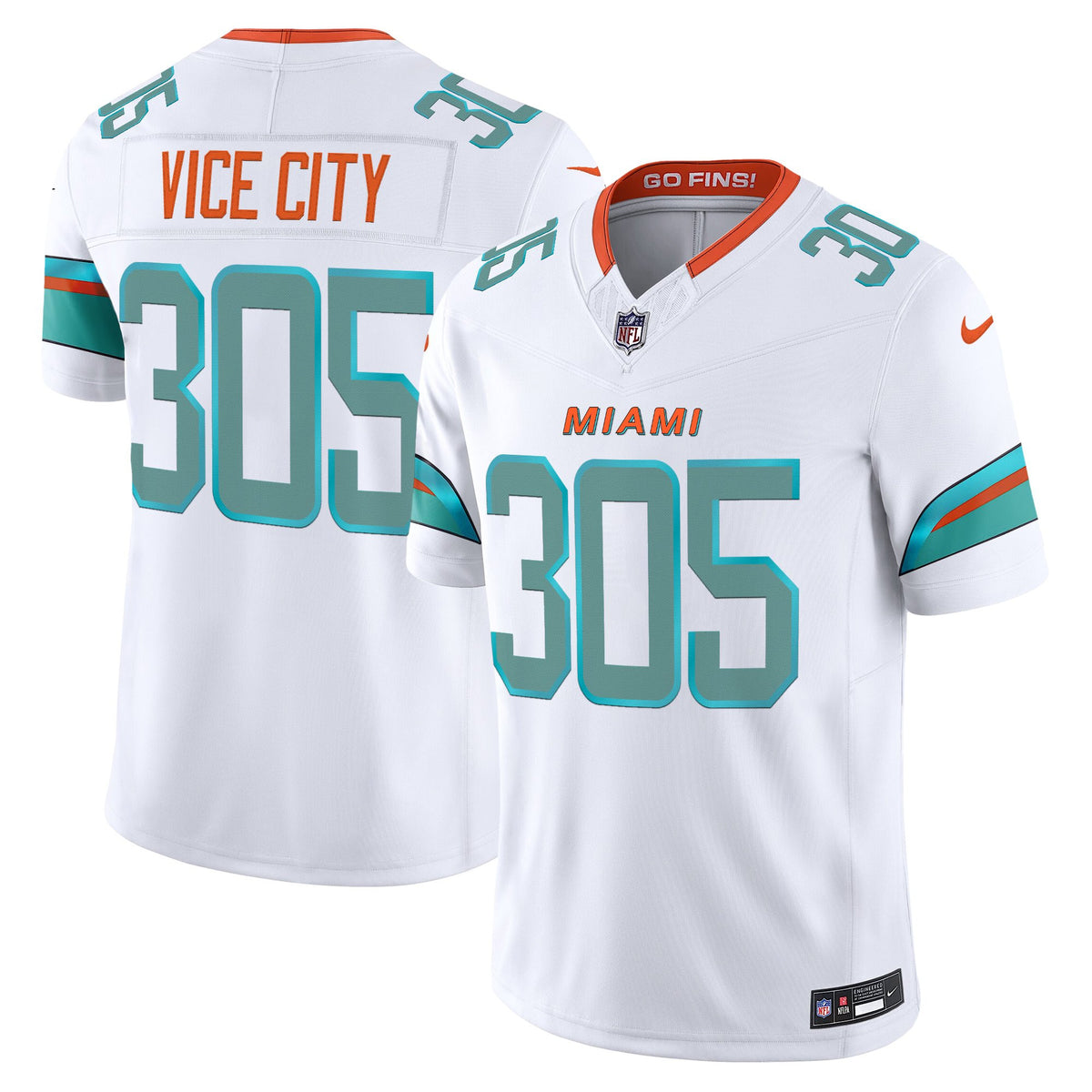 Men's Miami Dolphins 2025 "Rivalries" Vapor Limited Jersey - All Stitched